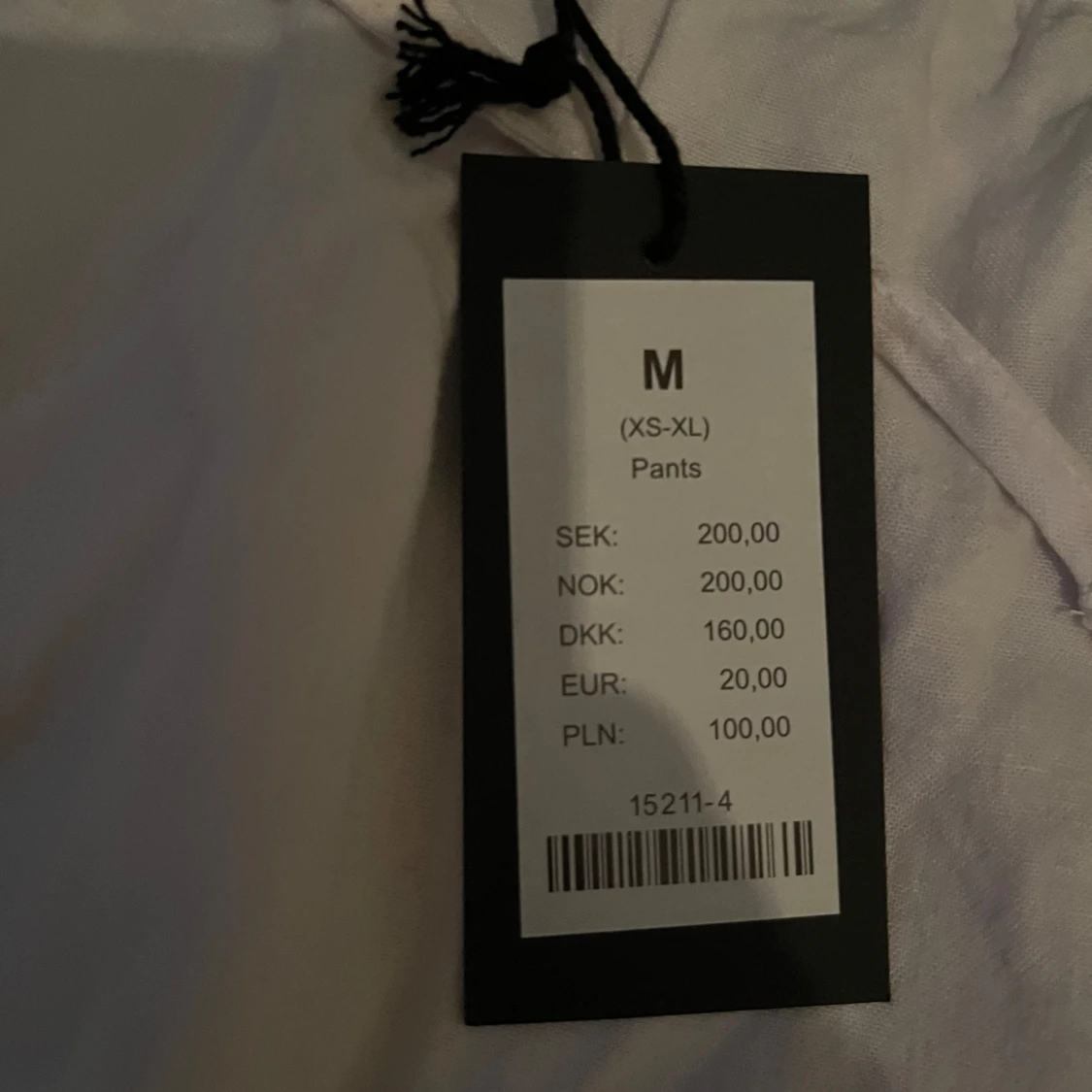 Linnebyxor vita - 90