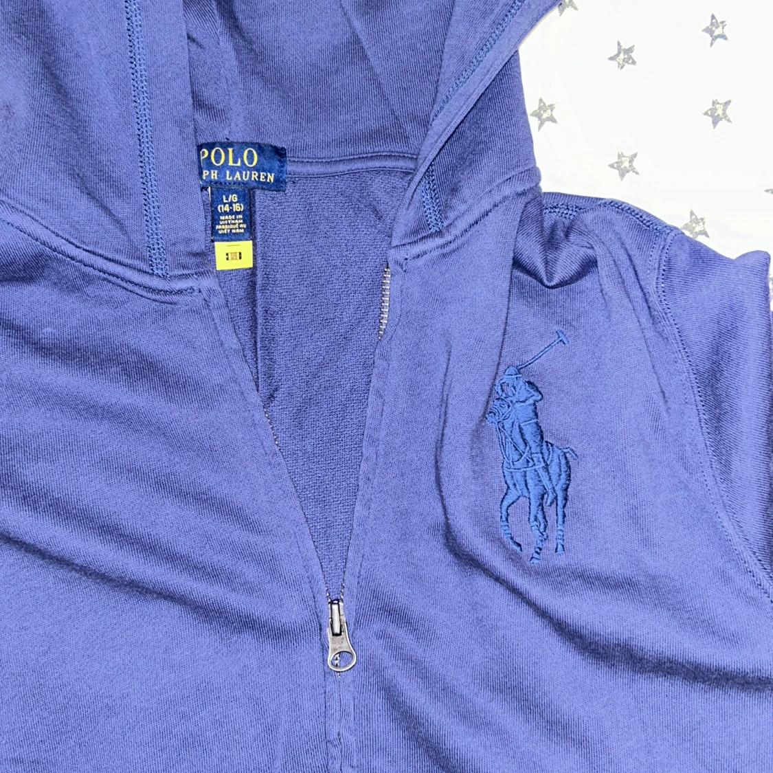 Blå Ralph laruen kofta  - 90