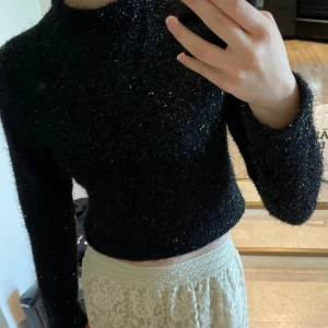 glittrig tröja - as snygg glitter topp