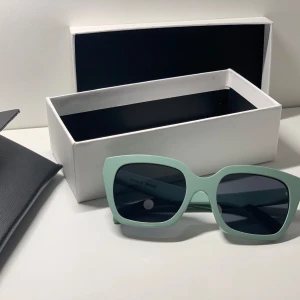 Celine Sunglasses - CELINE Monochrom Green Square CL40198F 95A Sunglasses. 