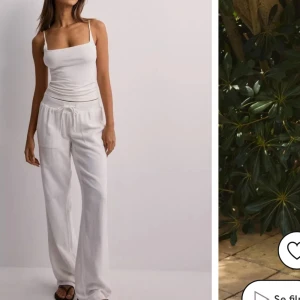 Nya linnebyxor från Nelly  - Helt nya linnebyxor jätte fint skick Passar en xs 
