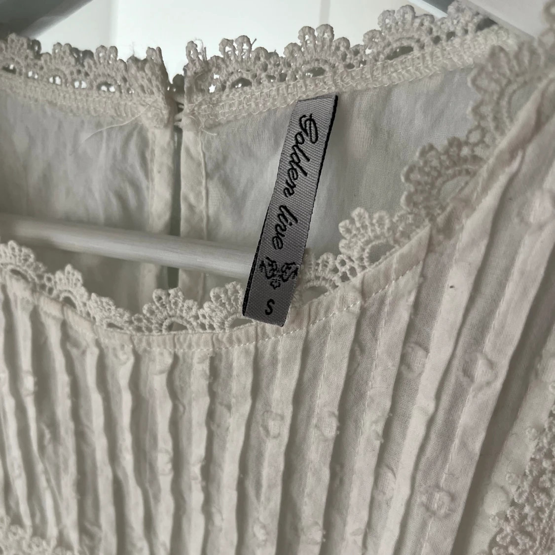 Topp med spets  - 90