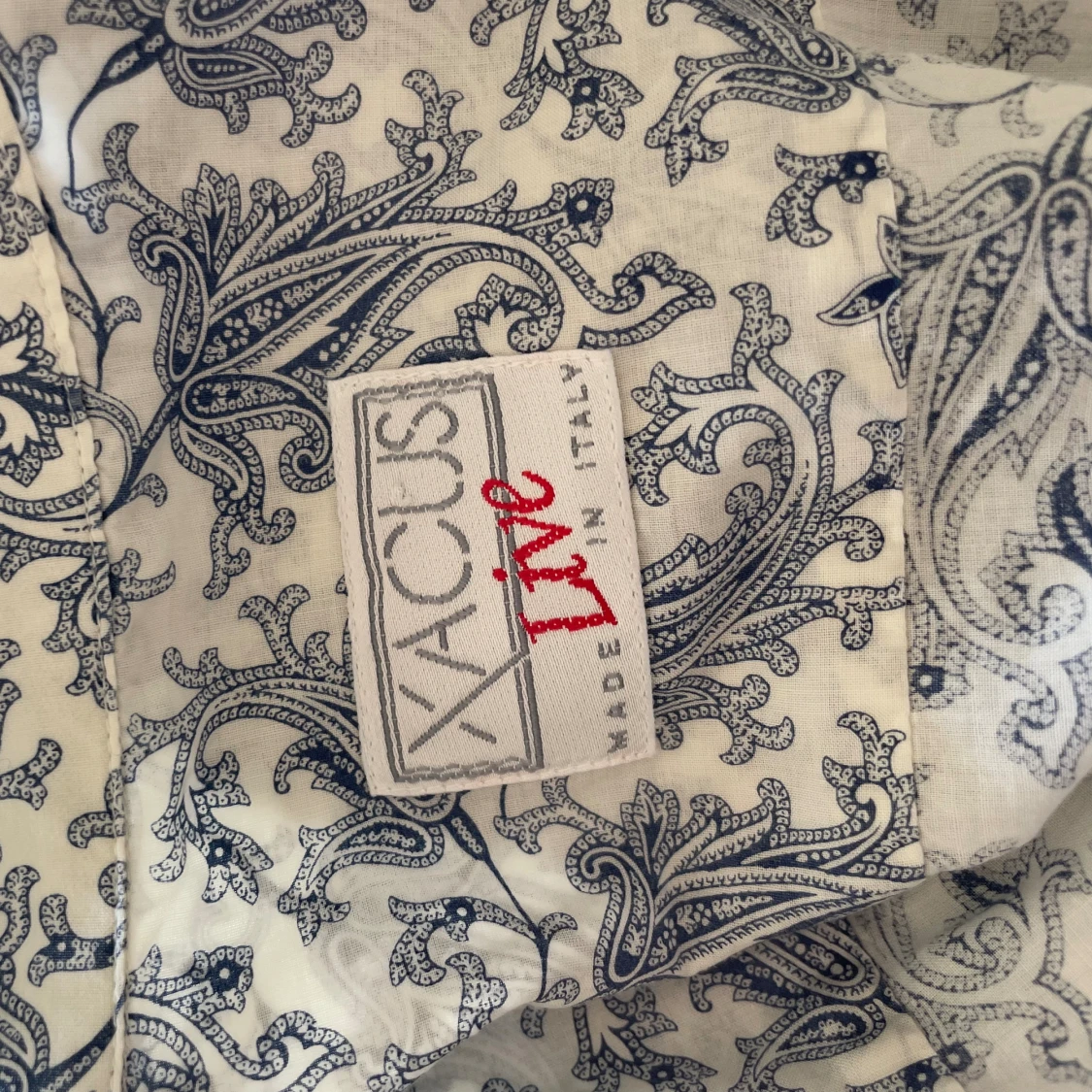 Blåvit Skjorta - 91