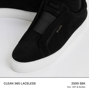 Arigato skor - Jag säljer mina jättefina arigato skor Clean 360 Laceless då de inte kommer till användning! Nypris 2500 kr så säljer för 2000 då de är nästan helt nya! 