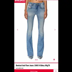 Diesel jeans, köpta från deras hemsida. Storlek 27. Så är långa i benen W 27 L 34. Sjukt snygga. Köpta för 2400 säljer för 950❤️