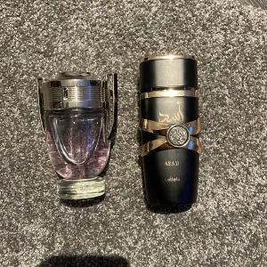 Invictus edt (100ml) och lattafa asad (100ml) - Hej, jag säljer dessa parfymer båda är knappt använda! 