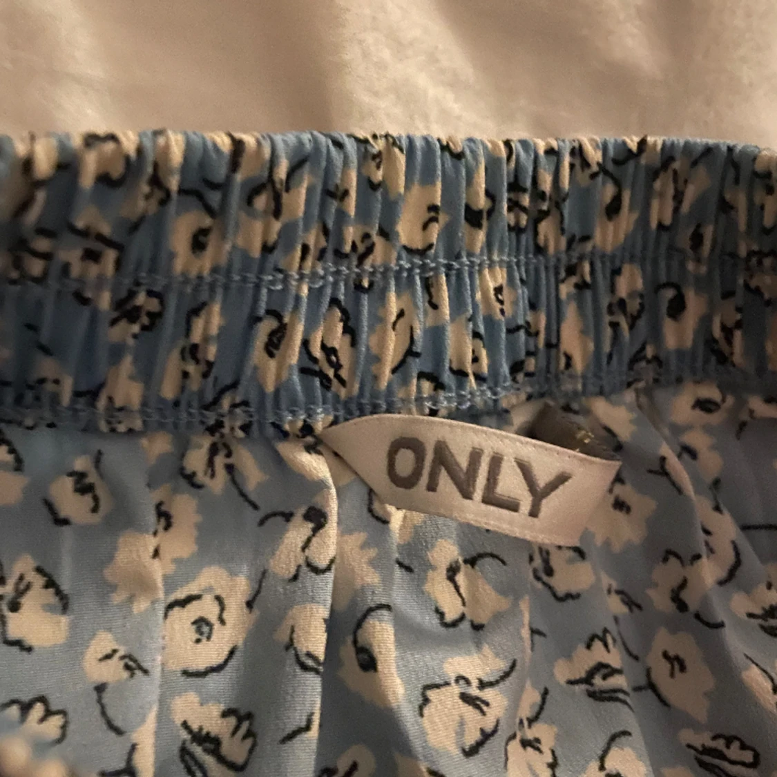 Blå omlott kjol - 91