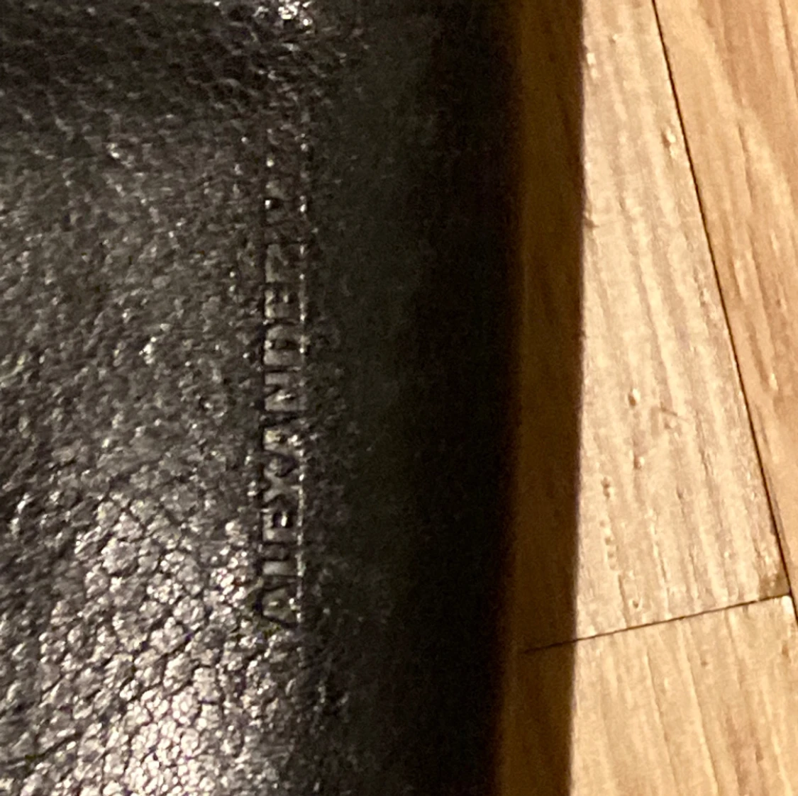 Alexander wang läder plånbok med många praktiska korthållare  - 91