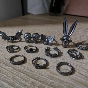 Ringar - Silver ringar, gjort av silver & koppar. Kontakta mig vid frågor angående storleken. 20kr/st, vid köp av fler 15kr/st. Köparen står för frakten.