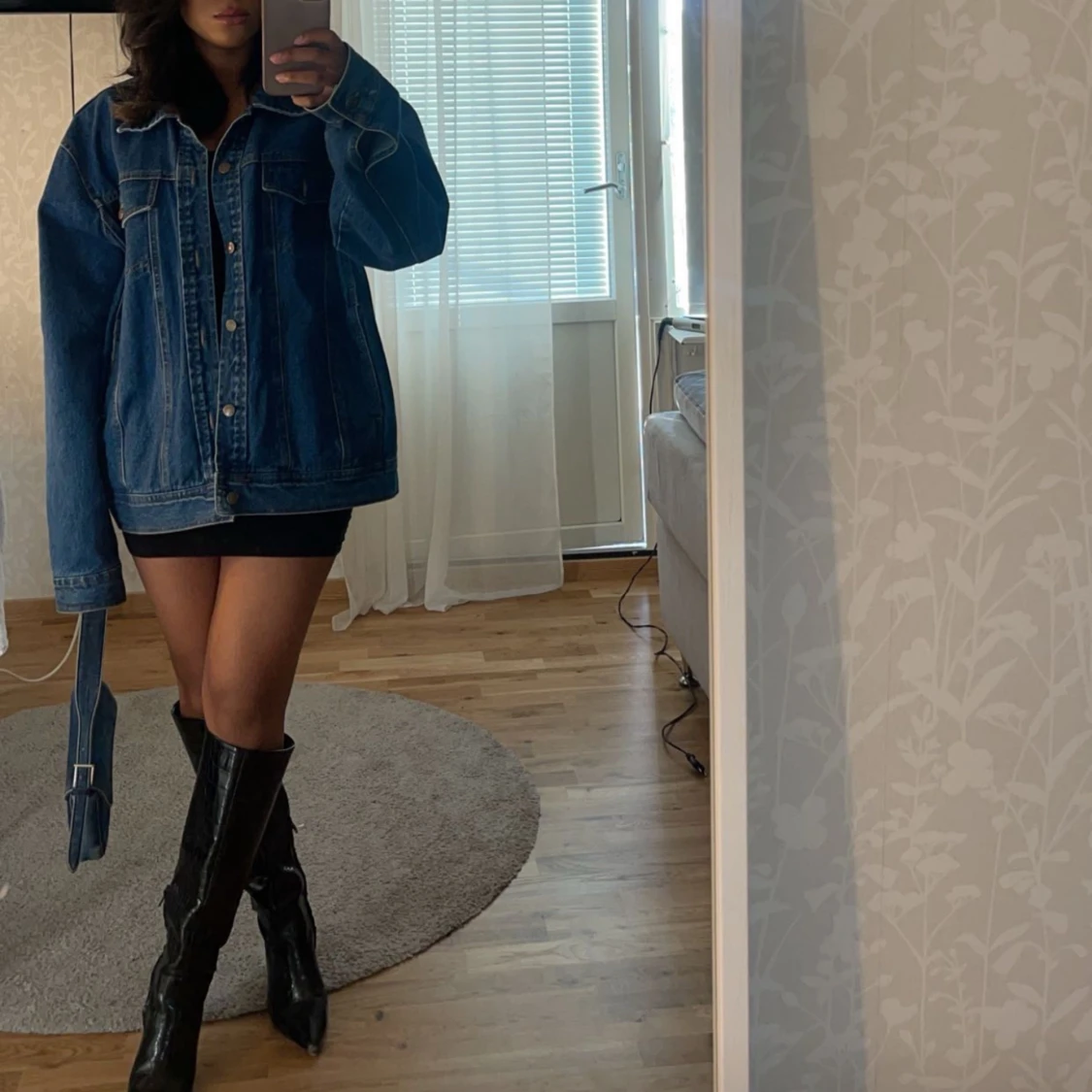 Oversize jeans jacka  - 90