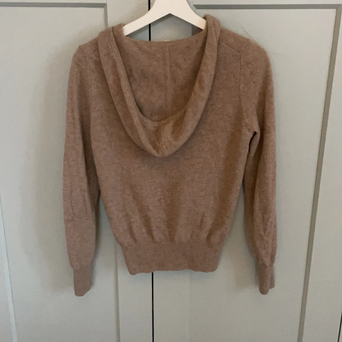 Beige kaschmir hoodie  - 90