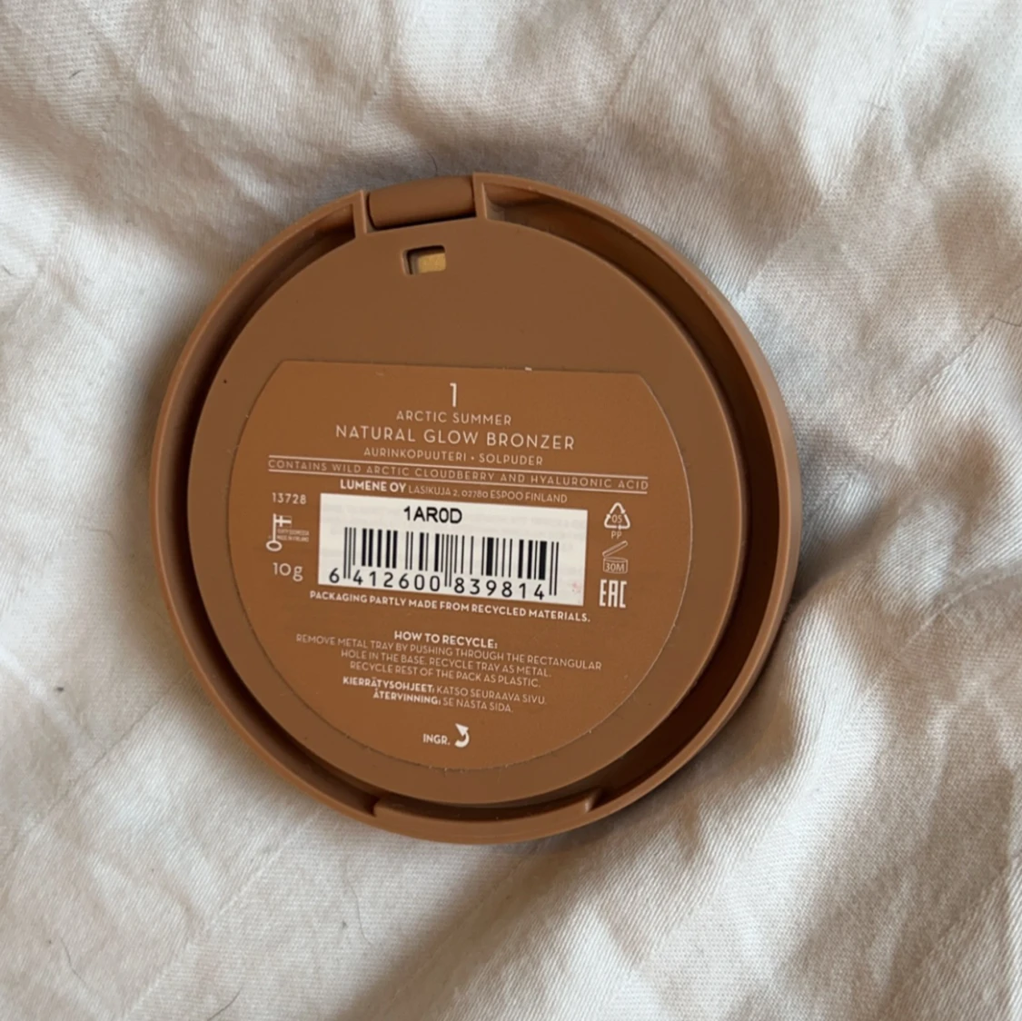 Lumene natural glow bronser  - 91