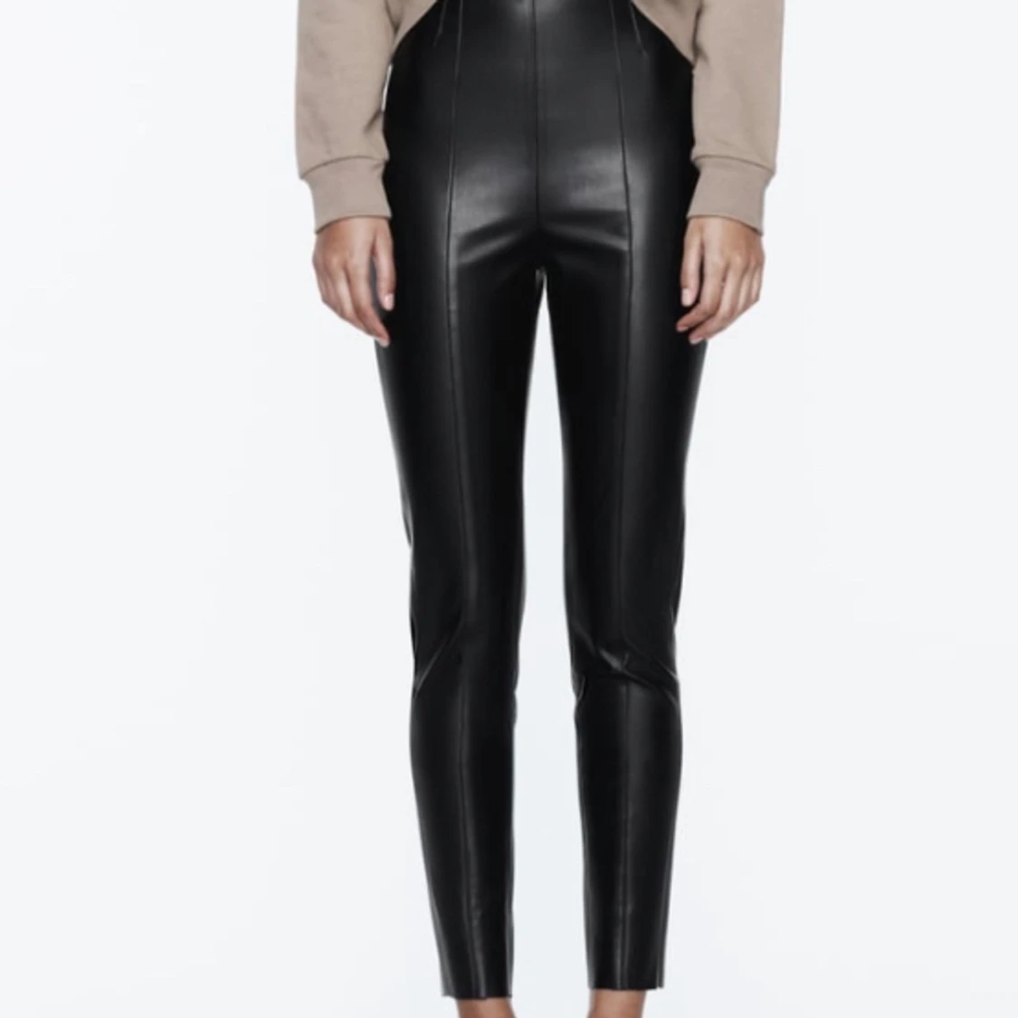 Läder tights/byxor