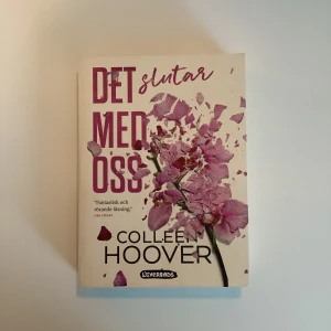 Det slutar med oss bok - Köpt ca 2018 om jag minns rätt, i använt skick! Köparen betalar för frakten och katt finns i hem 🏠 