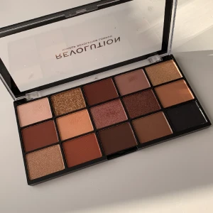 Ögonskugga paljett  - Knappt använd revolution valvet rosé shadow palett 