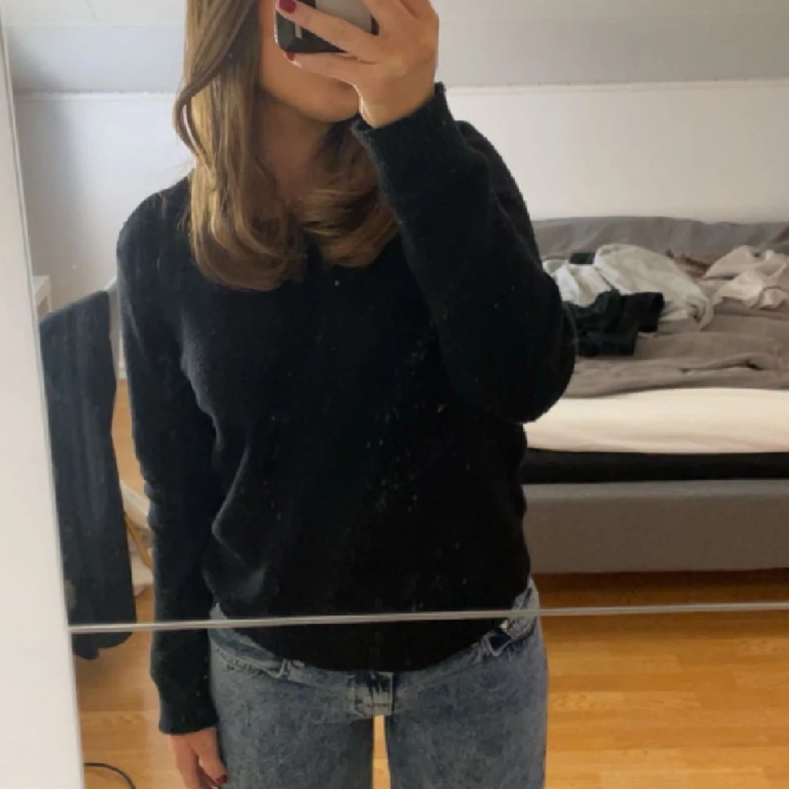 Stickad tröja  - 90