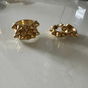 Smycken från Edblad - Säljer dessa antingen tillsammans eller var för sig.  Tillsammans - 400kr Örhängen - 200kr Ring - 300kr  Om man väljer att köpa en sak av dom så måste swish användas. Alltså fungerar bara köp nu för båda tillsammans❤️