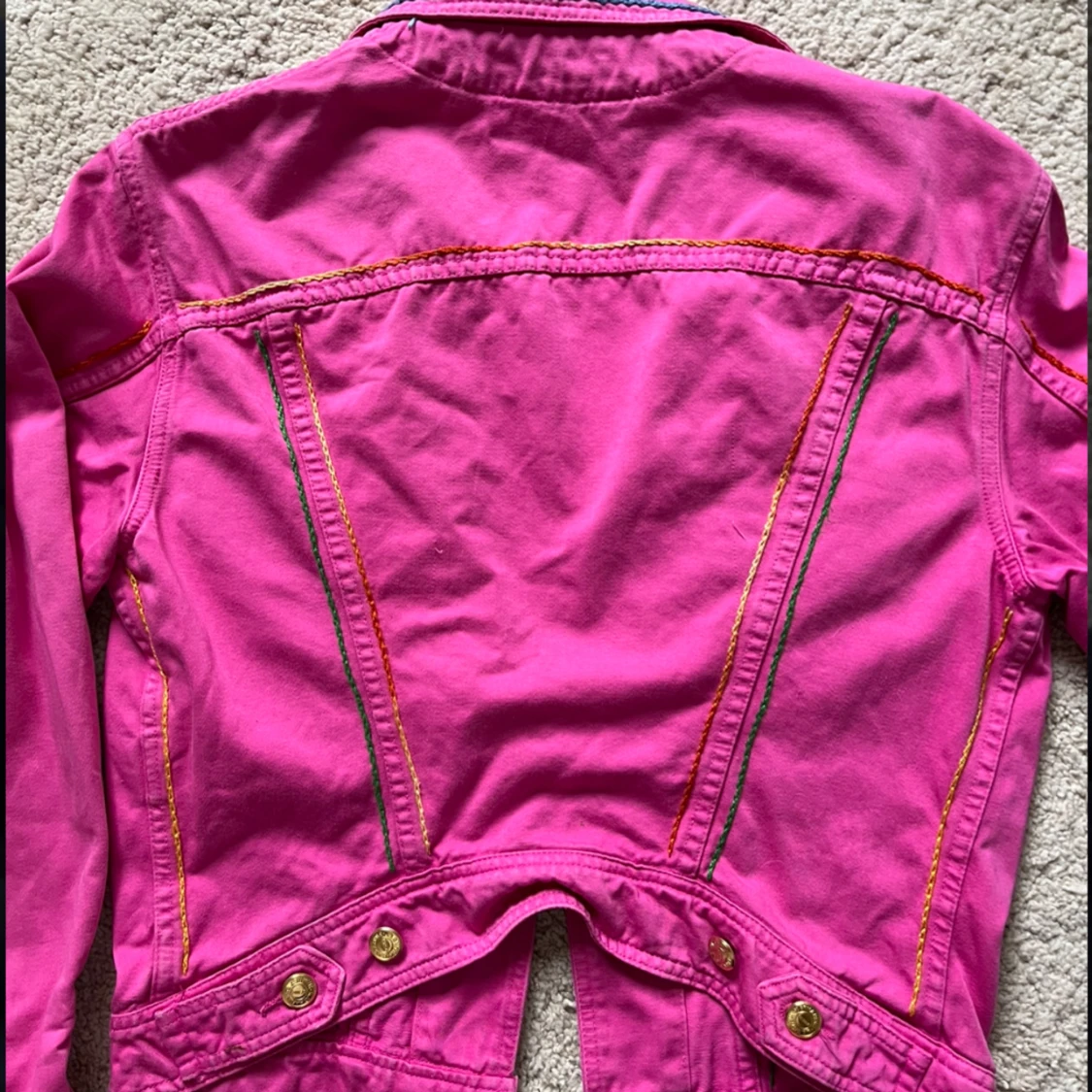 Rosa jeansjacka  - 91