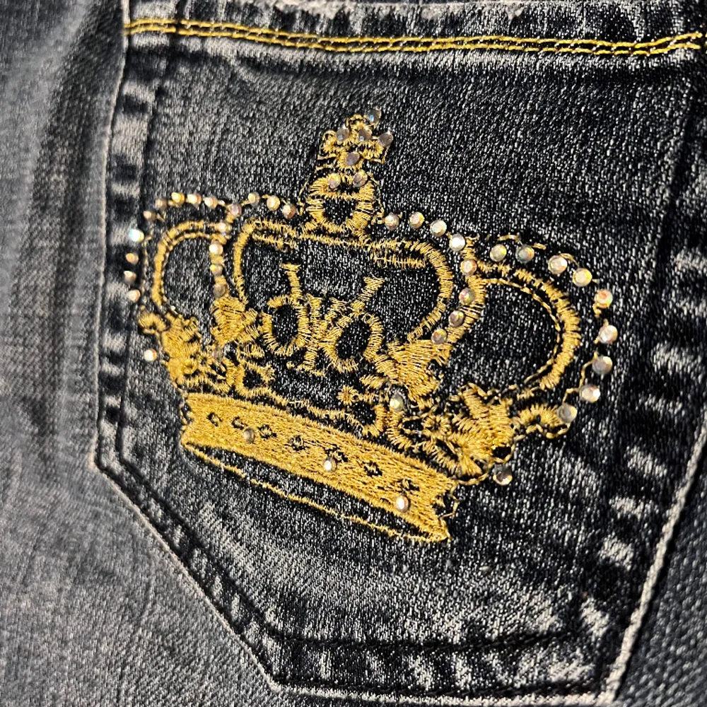 Vintage victoria beckham rock & republic jeans kjol fint skick :). Kjolar.