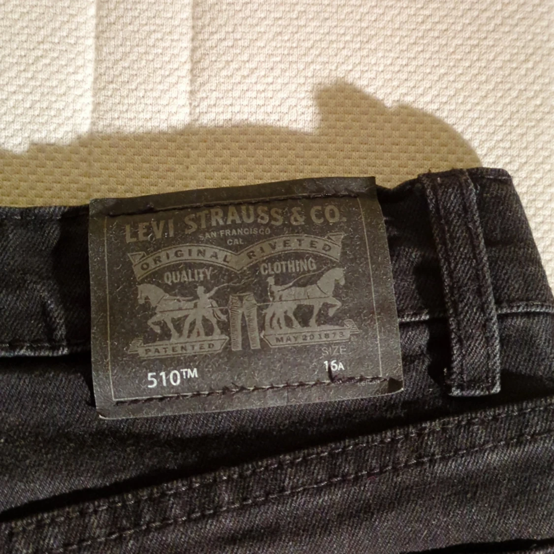 Skinny svarta jeans - 91