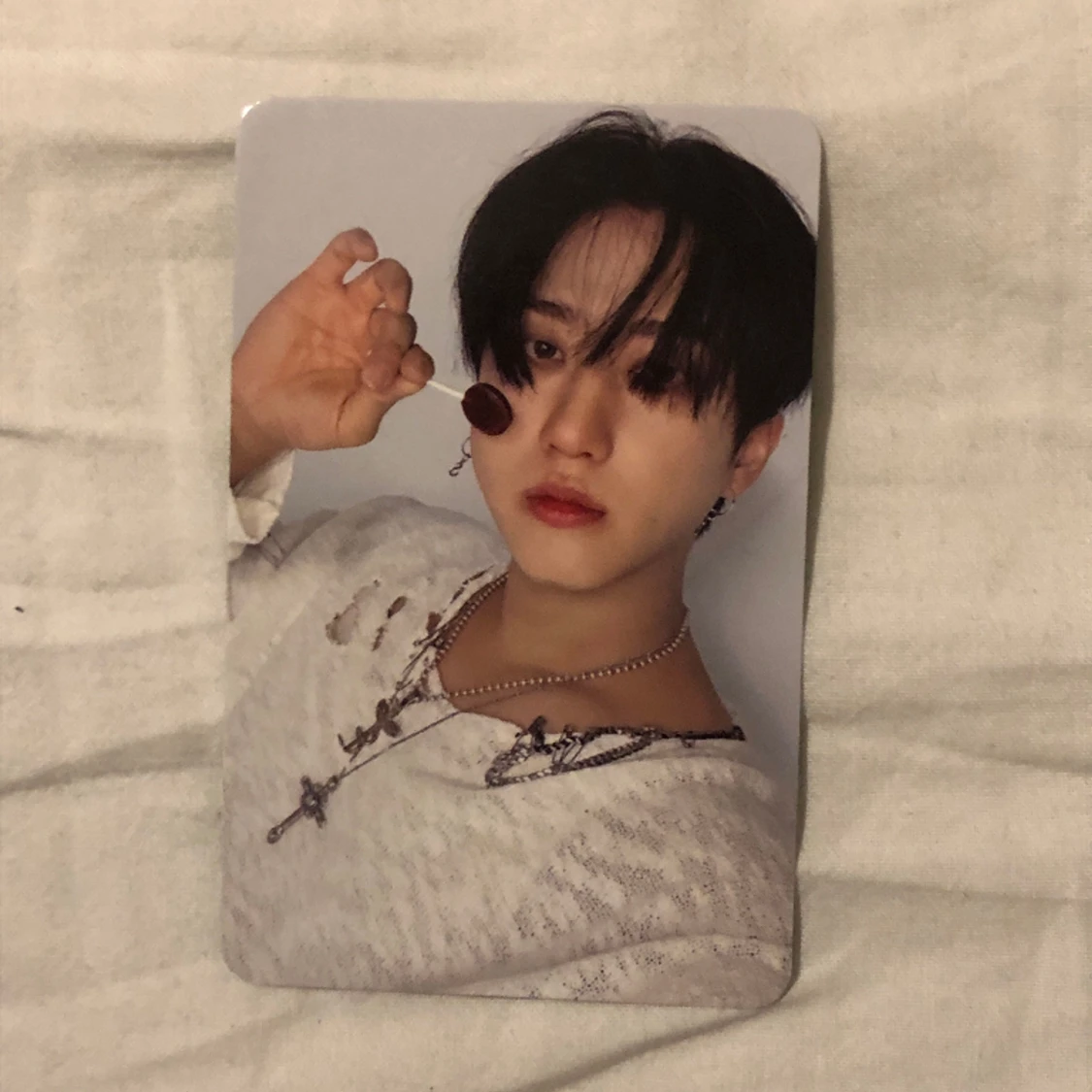 Changbin photocard pc stray kids headliner
