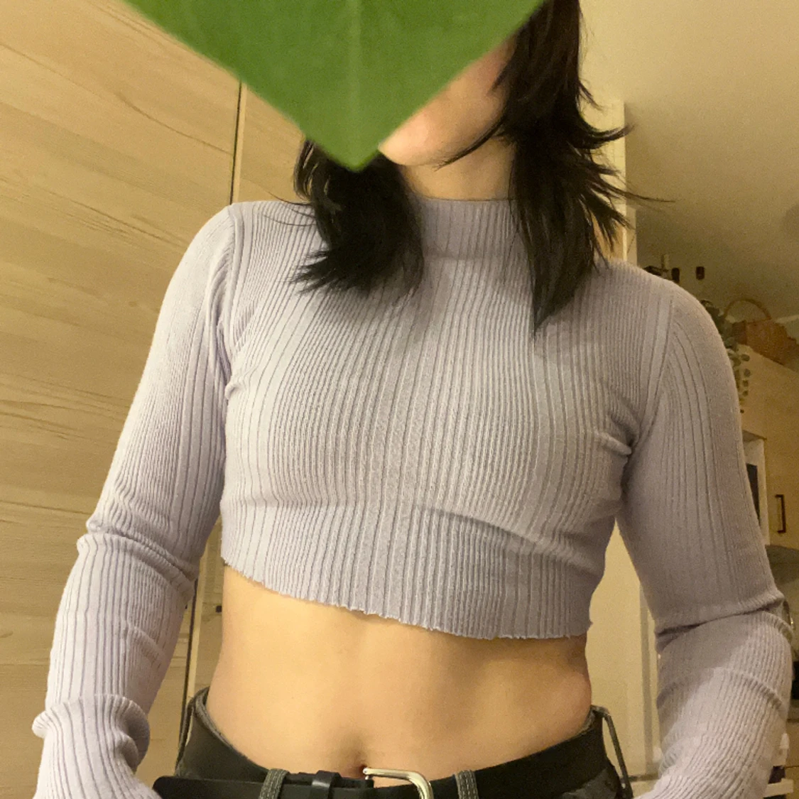 Rosa croppad topp - 90