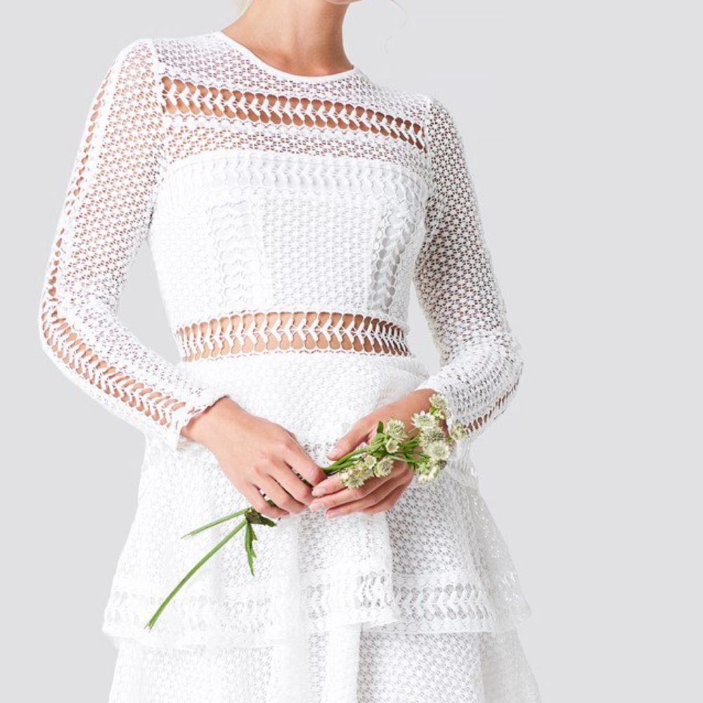 Säljer denna klänning från Linn Ahlborgs kollektion med na-kd! Aldrig använd och lapparna är kvar✨ storlek 34. Klänningar.