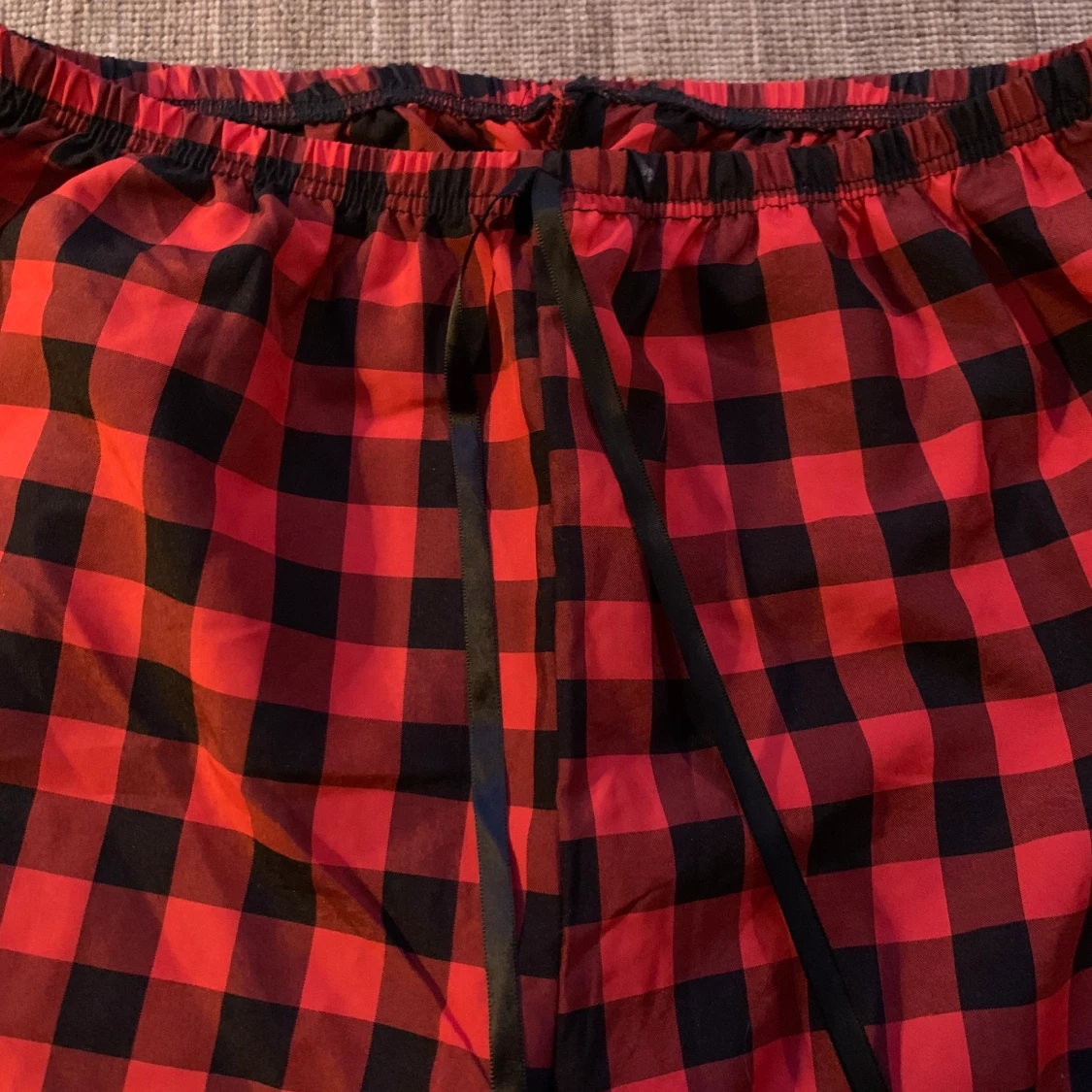 Rutiga pyjamasbyxor - 91