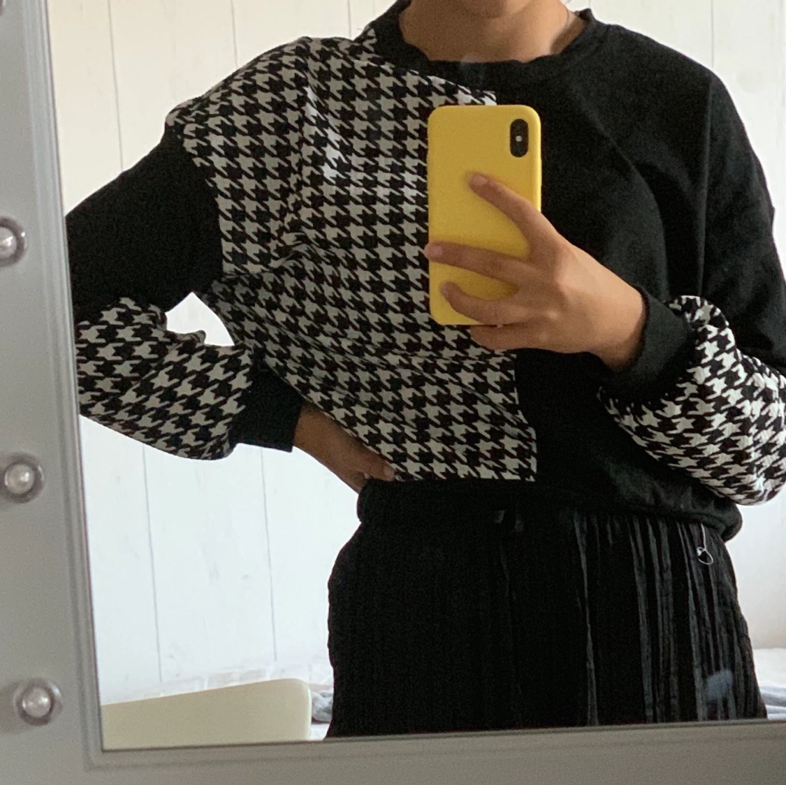 fin rutig tröja - 90