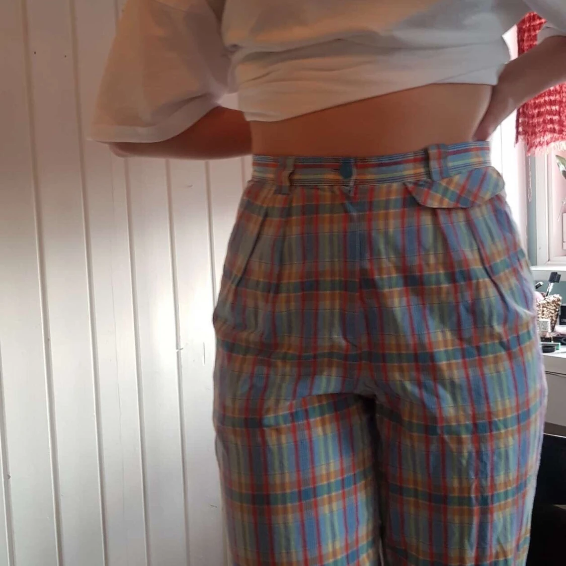 Rutiga vintage byxorđ„