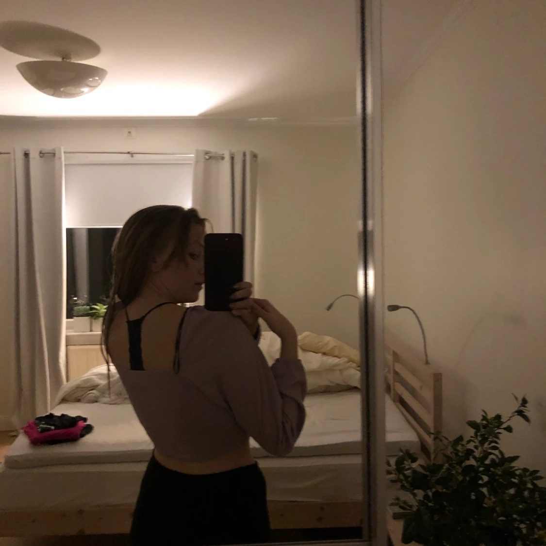 Lila crop-top🌂 - 90