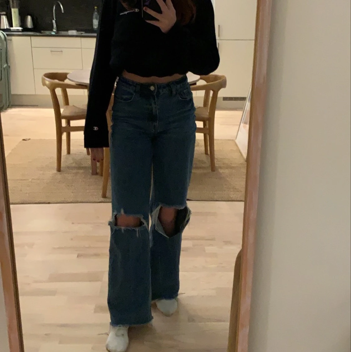 Snygga trendiga jeans 