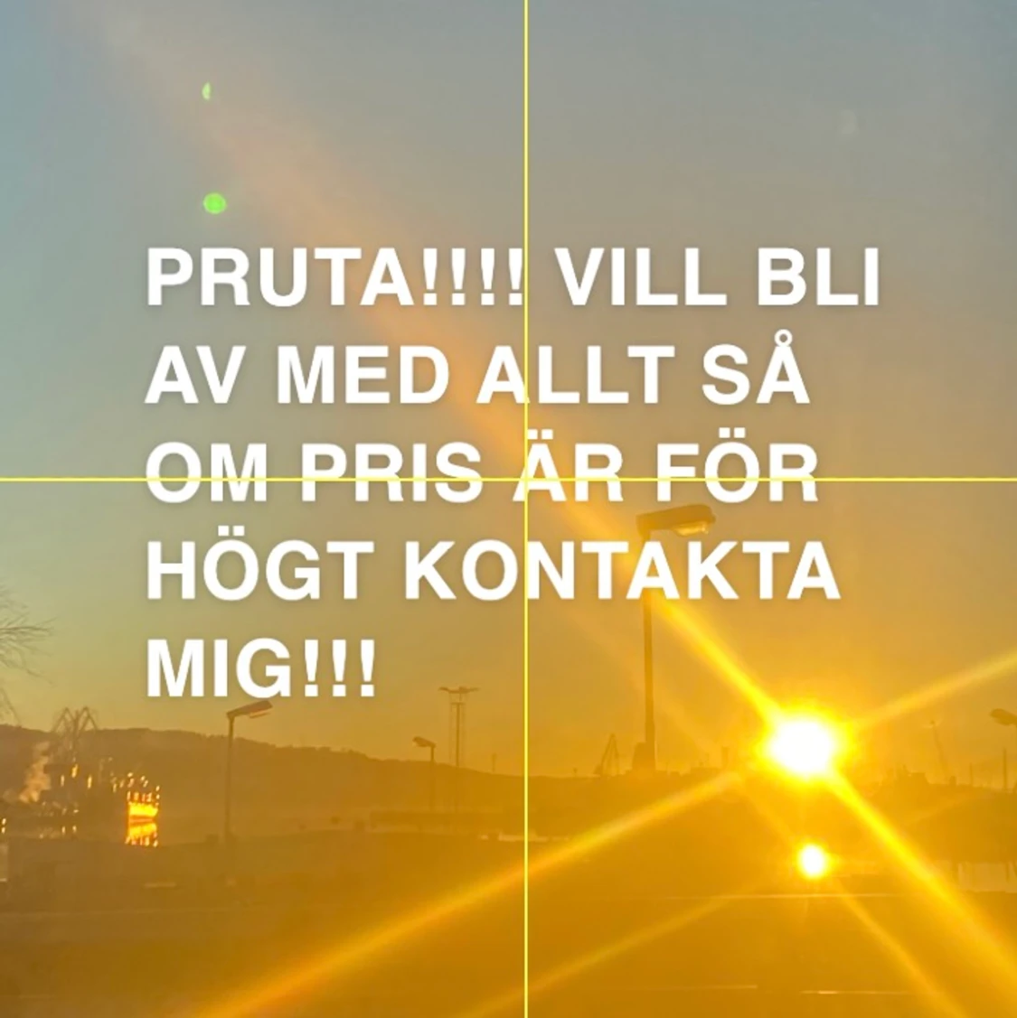 PRIS KAN DISKUTERAS PÅ ALLT!!!!