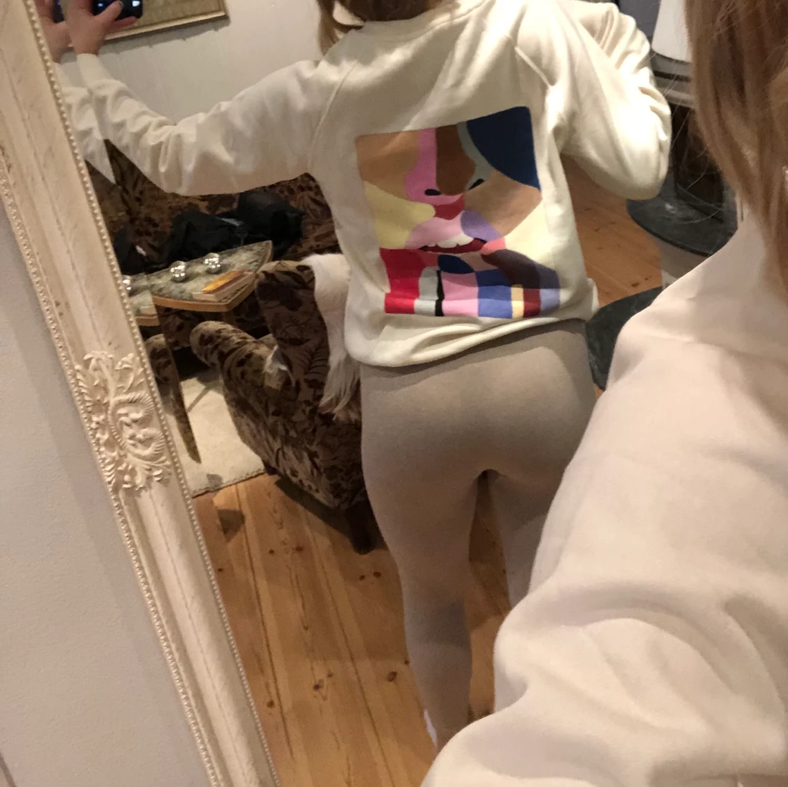 Målad Sweatshirt - 90