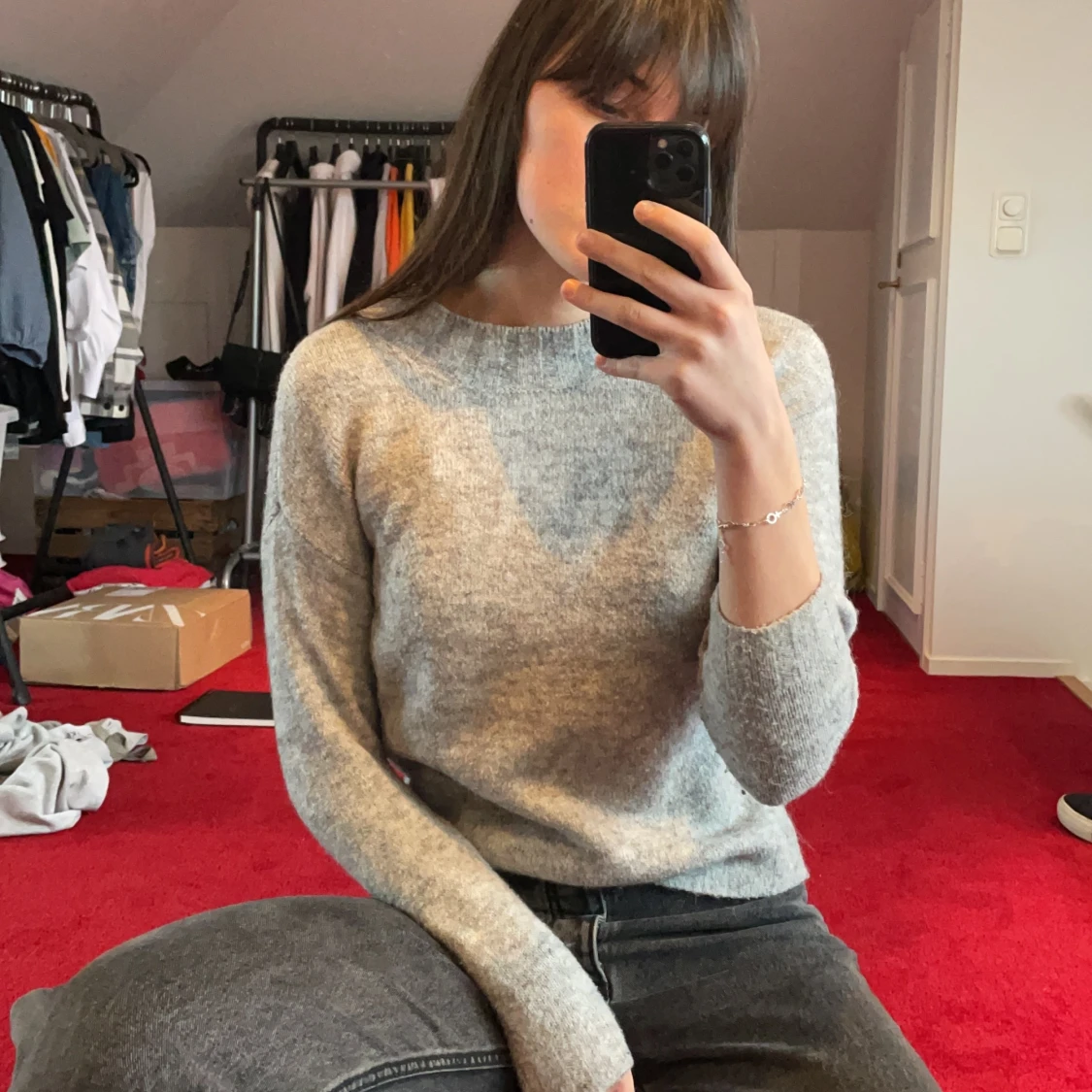 Stickad tröja  - 90