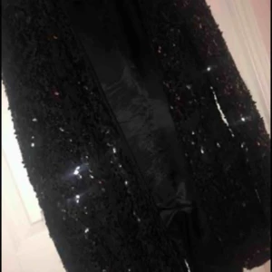  -  Svart paljett kavaj från Zara