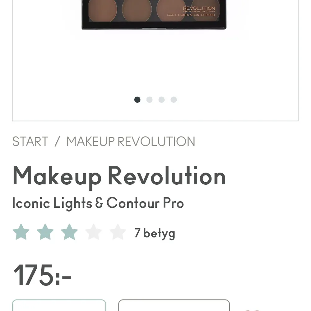 Makeup revolution Palett - Iconic lights & contour pro  Helt ny, aldrig öppnad.  Säljer pga av att jag hade köpt två stycken.  Pris kan diskuteras! 💋 Riktiga fina färger, färgerna blir missbedömnda på bilden. . Övrigt.