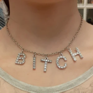  - BITCH HALSBAND! Material: metall Märke: Light Of TechnologyQuella Går att justera i princip hur mycket som helst-fästet passar i alla hål på kedjan Frakt: 9:-