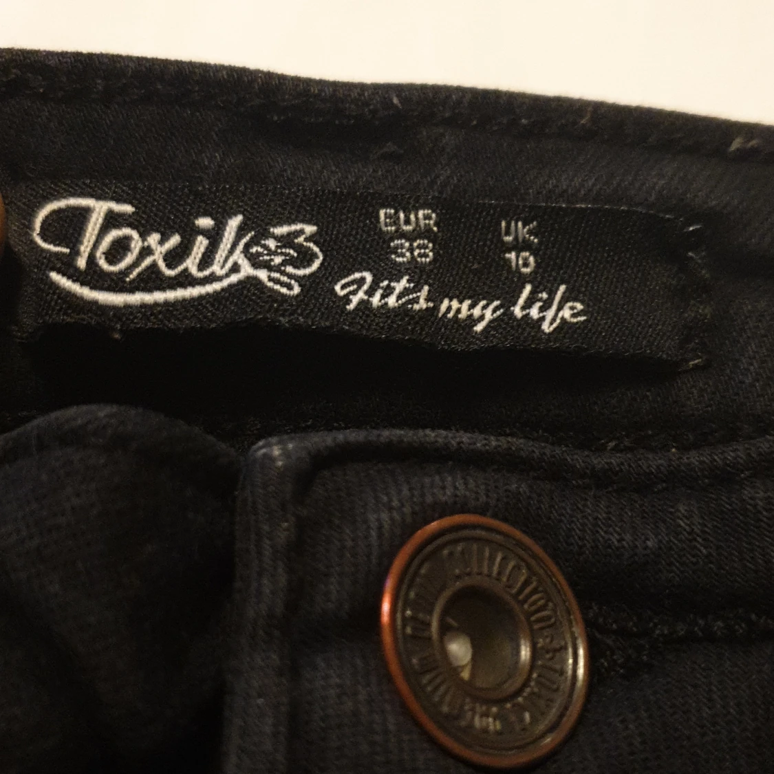 Stretchy jeans high waist size 38 - 91