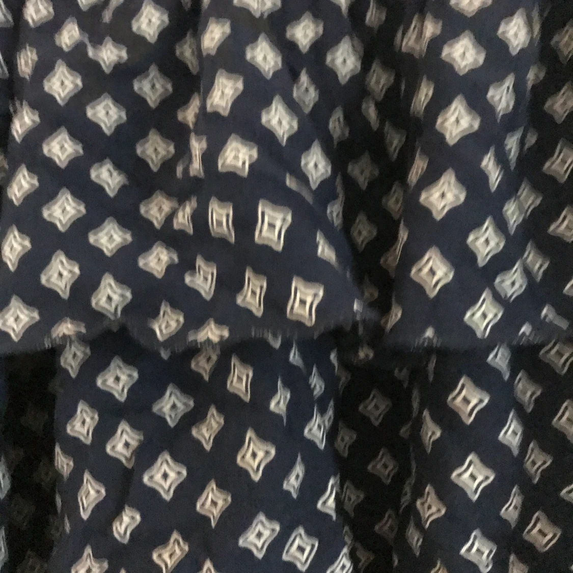 Blå volangkjol  - 90