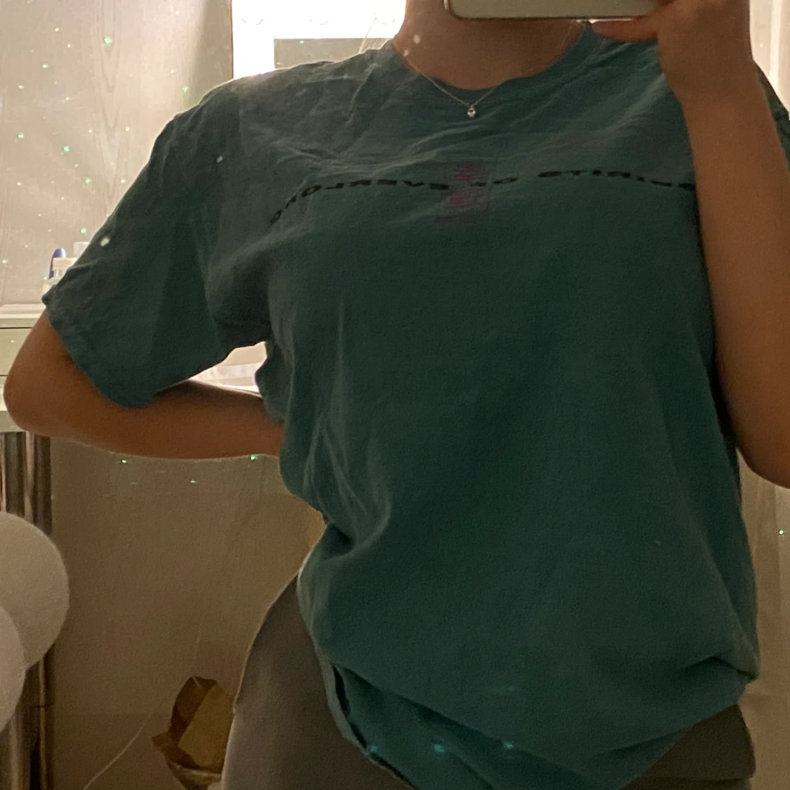 Blå/Grön t-shirt - 25