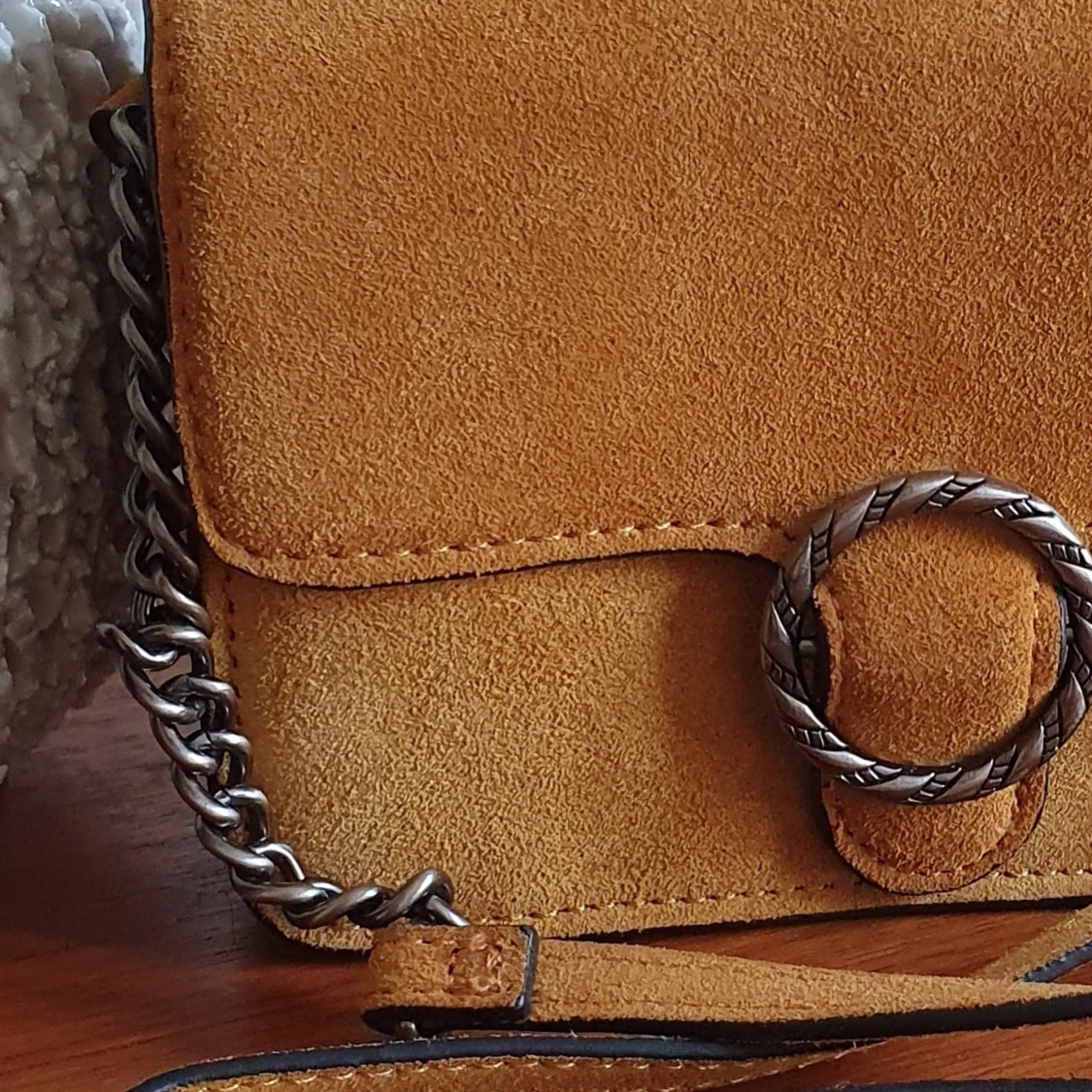 Axelväska senapsgul Mango - 91