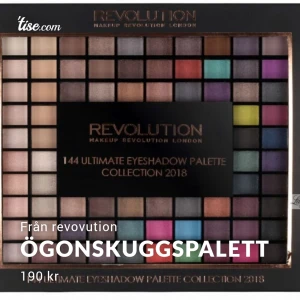 Ögonskuggspalett - Swatchat några färger. 