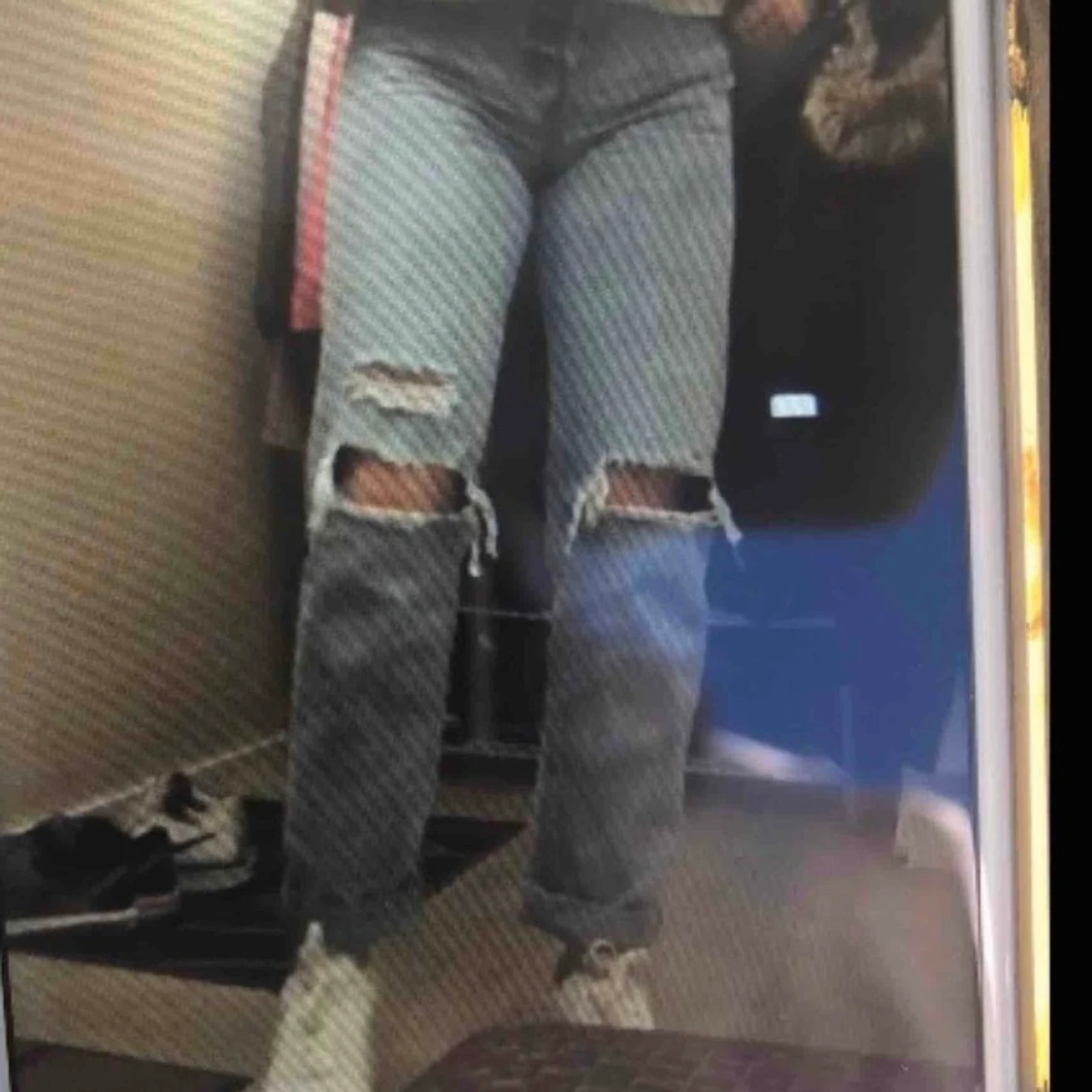 slitna jeans från Hm i storlek 36/38 - 91