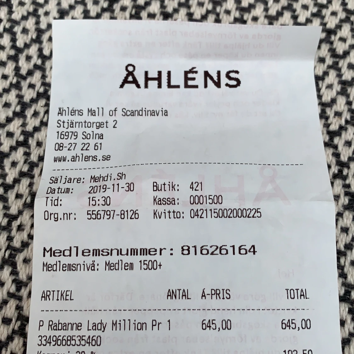 Lady million privé - 90