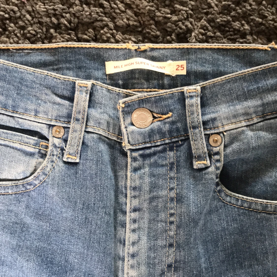 Levi’s Mile High Super Skinny Jeans  - 91