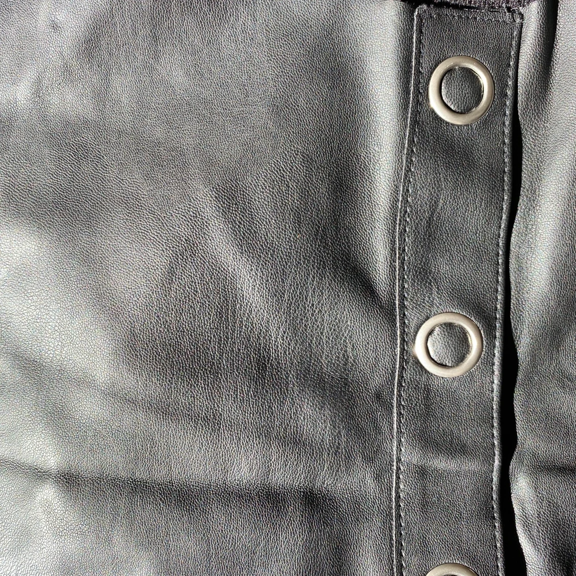 Zara faux leather crop top - 91