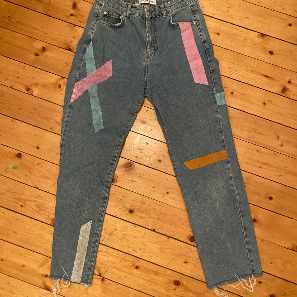 Färgglada Jeans - 90