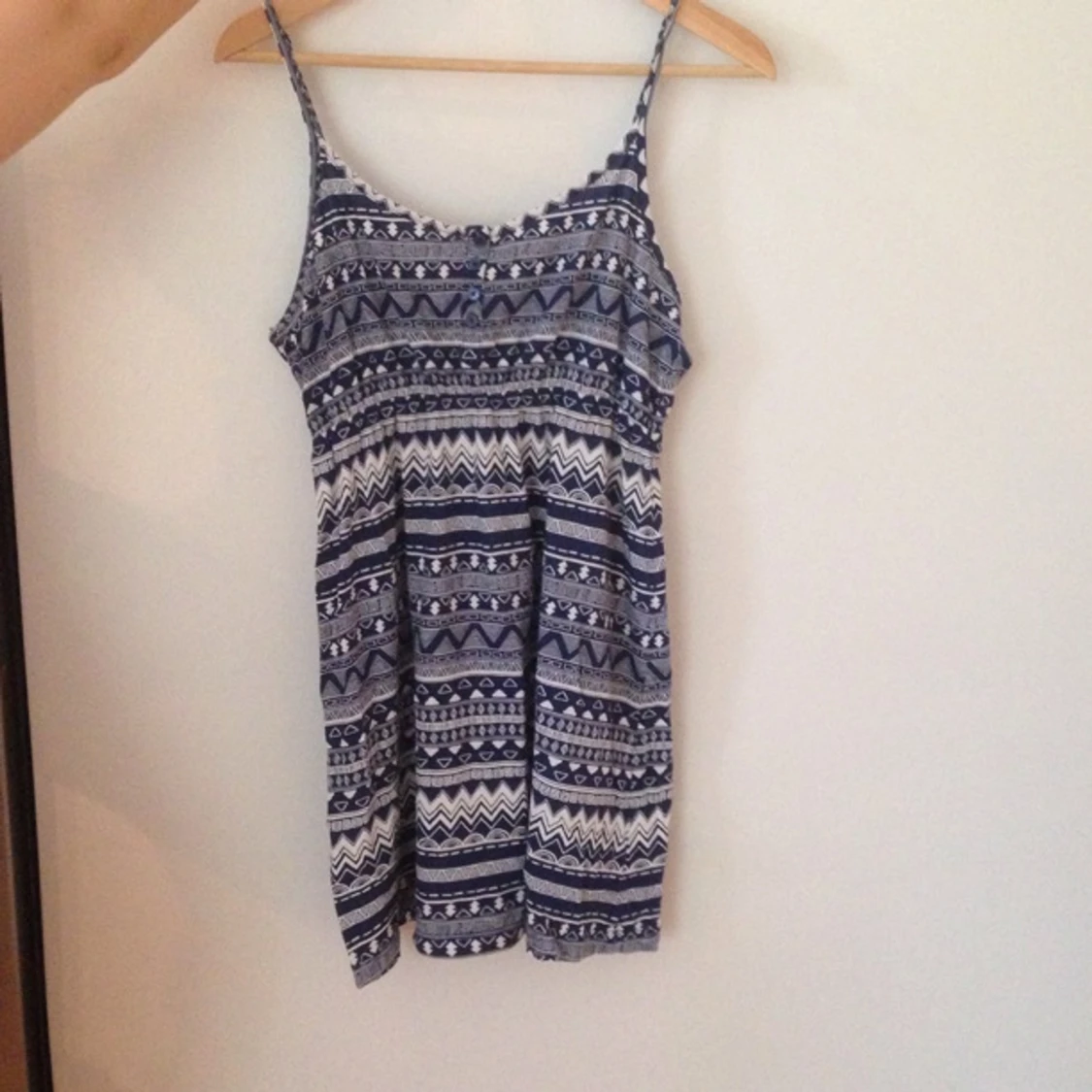 Jätteskön klänning med fint mönster! 