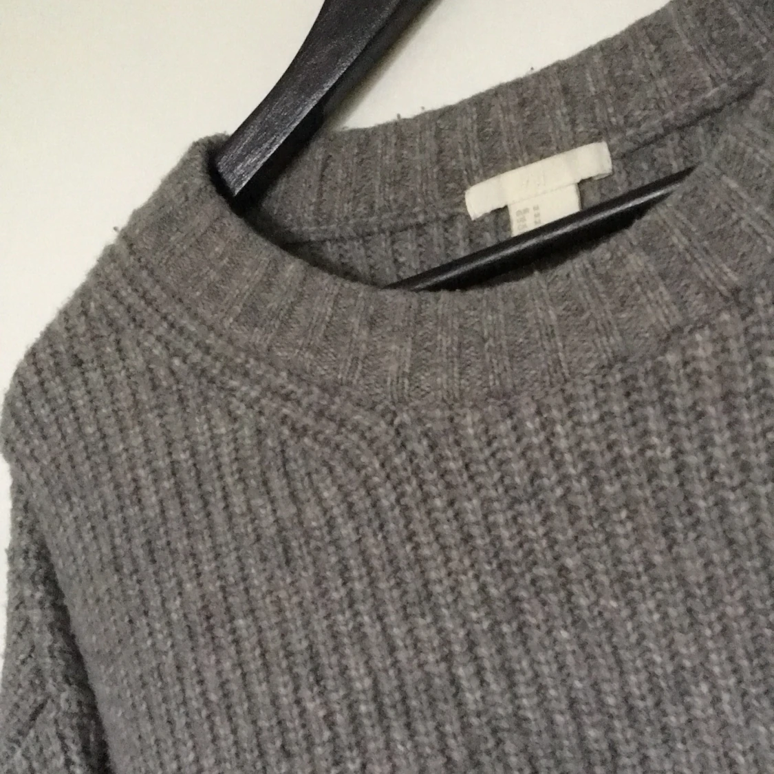 En grå fin tjocktröjan från H&M - 91